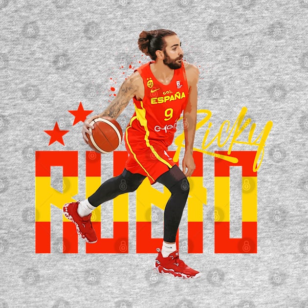 Ricky Rubio by Juantamad